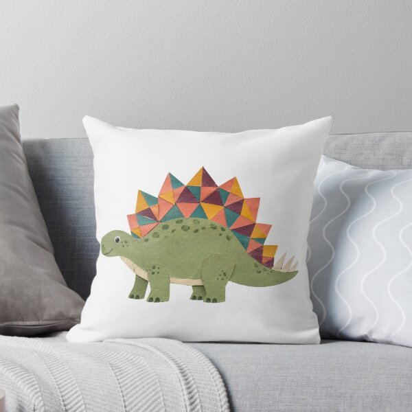 Item preview, Colorful Geometric Stegosaurus Triangle Tessellation Dino designed and sold by eignvalue.