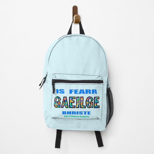 Item preview, Broken Irish Is Better Than Clever English: IS FEARR GAEILGE BHRISTE NÁ BÉARLA CLISTE Bright Rainbow designed and sold by BrokenIrish.