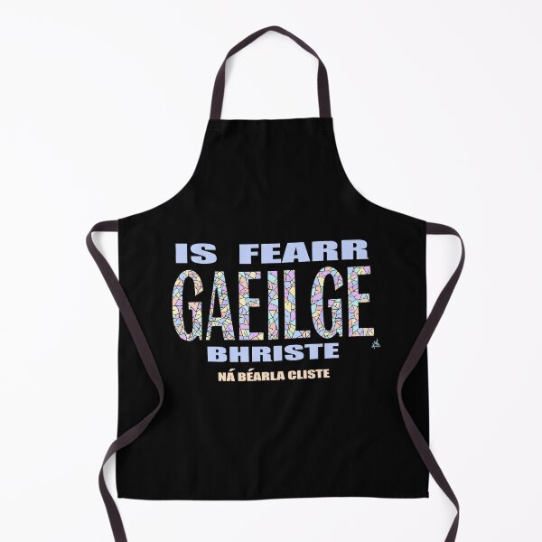 Item preview, Broken Irish Is Better Than Clever English: IS FEARR GAEILGE BHRISTE NÁ BÉARLA CLISTE Pastel Rainbow designed and sold by BrokenIrish.