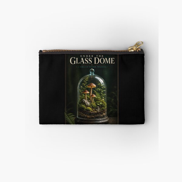 Item preview, Under the Glass Dome – Woodland Terrarium Poster  designed and sold by Sketchlegacy.