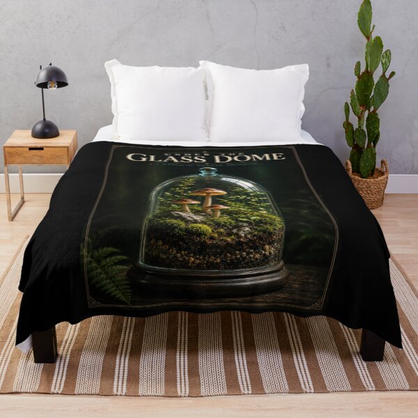 Item preview, Under the Glass Dome – Woodland Terrarium Poster  designed and sold by Sketchlegacy.