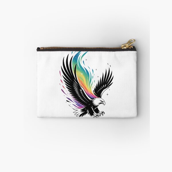 Item preview, Aurora Eagle – Majestic rainbow wings of freedom designed and sold by FusiTink.
