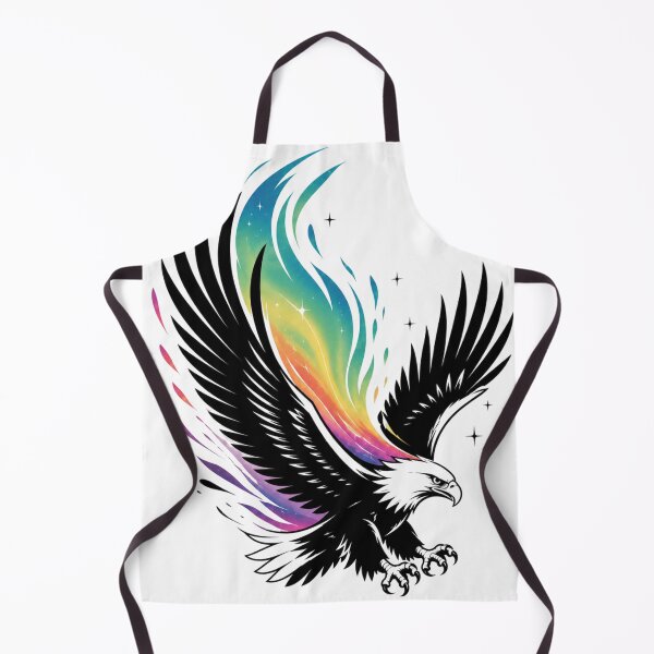 Item preview, Aurora Eagle – Majestic rainbow wings of freedom designed and sold by FusiTink.