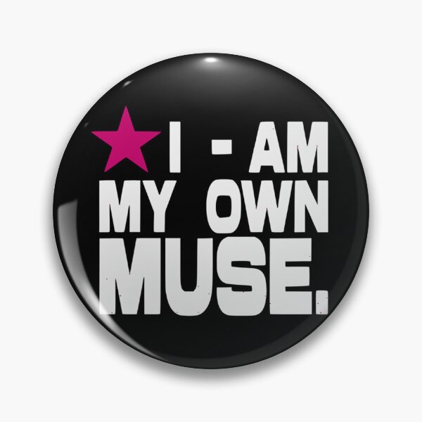 Item preview, I Am My Own Muse | Feminist Typography Quote designed and sold by destelloacido.