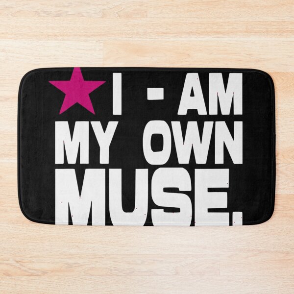 Item preview, I Am My Own Muse | Feminist Typography Quote designed and sold by destelloacido.