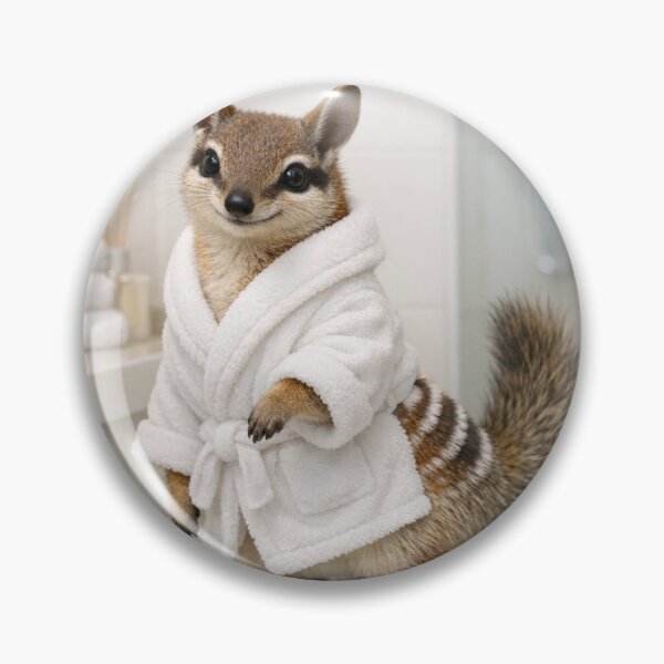 Item preview, Cozy Bathrobe Numbat designed and sold by Sillytoe.