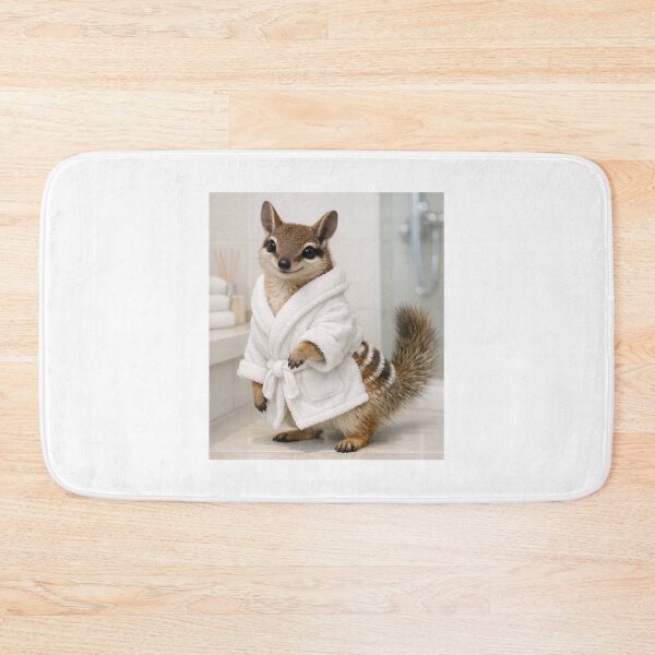 Item preview, Cozy Bathrobe Numbat designed and sold by Sillytoe.