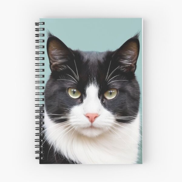 Item preview, Animals - Bicolor Cat, Modern Portrait with Amber Gaze designed and sold by World-Pets.