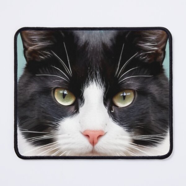 Item preview, Animals - Bicolor Cat, Modern Portrait with Amber Gaze designed and sold by World-Pets.