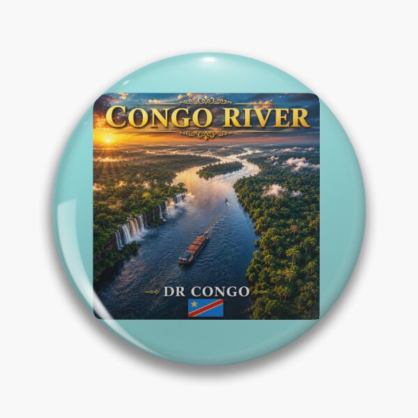 Item preview, The Mighty Congo  – The Worlds Deepest River designed and sold by globetrottergfx.