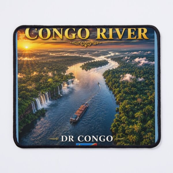 Item preview, The Mighty Congo  – The Worlds Deepest River designed and sold by globetrottergfx.