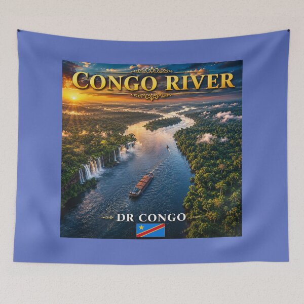 Item preview, The Mighty Congo  – The Worlds Deepest River designed and sold by globetrottergfx.