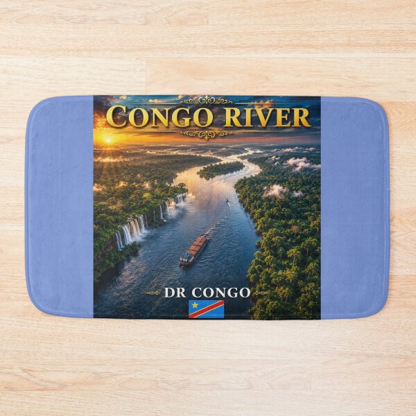 Item preview, The Mighty Congo  – The Worlds Deepest River designed and sold by globetrottergfx.
