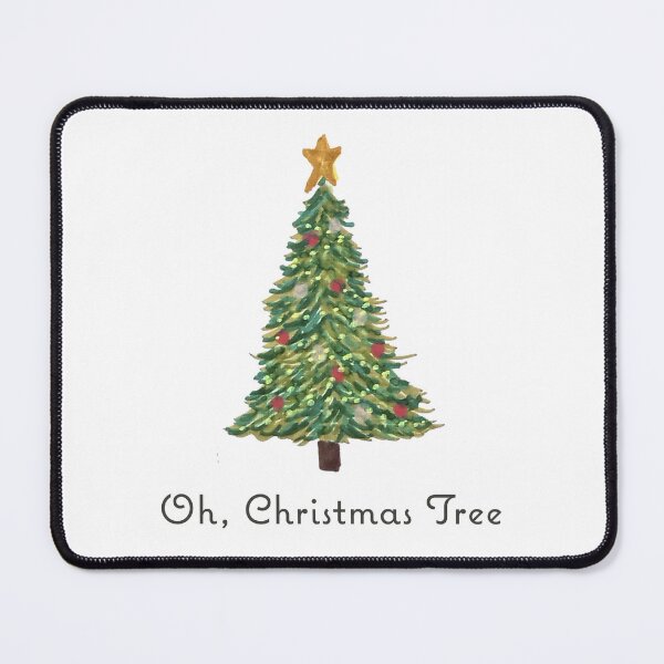 Item preview, Hand-Painted Christmas Tree in Classic Style designed and sold by ElizabethCoelho.