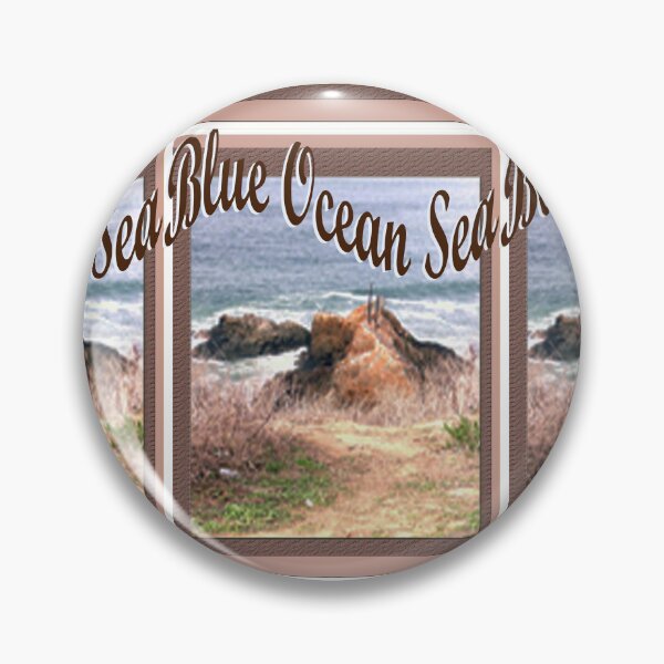 Item preview, "BLUE OCEAN SEA" LANDSCAPE no.3 designed and sold by VAVibrationArt.