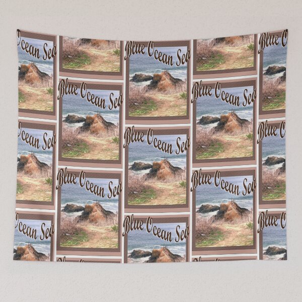 Item preview, "BLUE OCEAN SEA" LANDSCAPE no.3 designed and sold by VAVibrationArt.