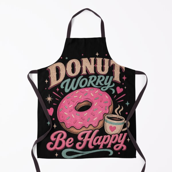 Item preview, Donut Worry Be Happy designed and sold by Birdie and Flynn.