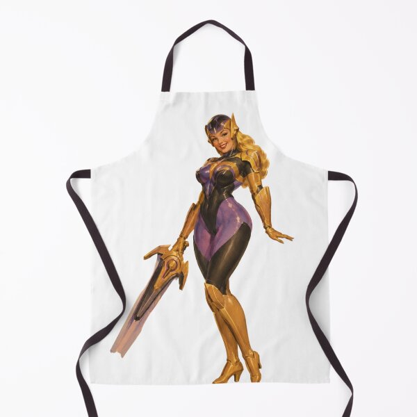 Item preview, Cyber Valkyrie Pin-Up | Original Sci-Fi Warrior Retro Illustration designed and sold by Cosplayvintage.