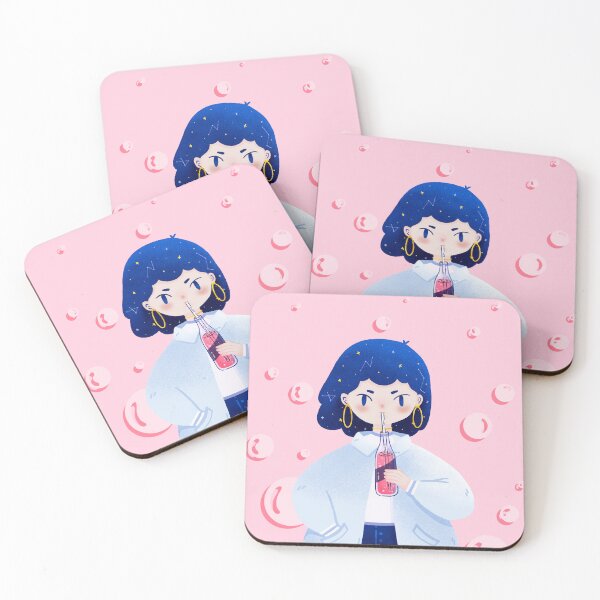 Item preview, Galaxy Soda Girl designed and sold by The Mossy Toadstool.