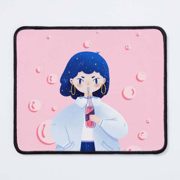 Item preview, Galaxy Soda Girl designed and sold by The Mossy Toadstool.
