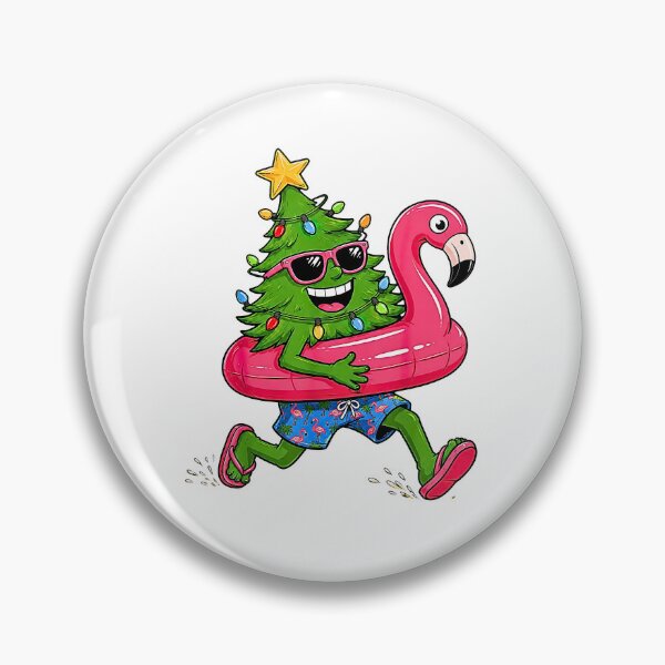 Item preview, Funny Christmas in July Shirts Christmas Tree Flamingo Float  designed and sold by Rahamkshop.