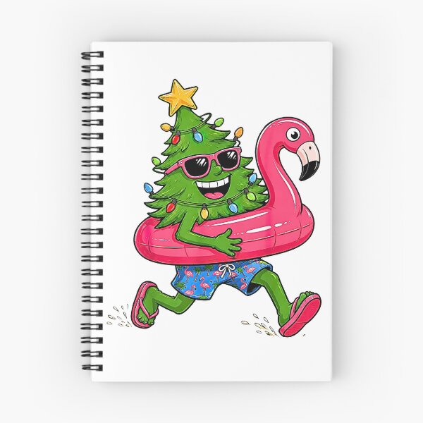Item preview, Funny Christmas in July Shirts Christmas Tree Flamingo Float  designed and sold by Rahamkshop.