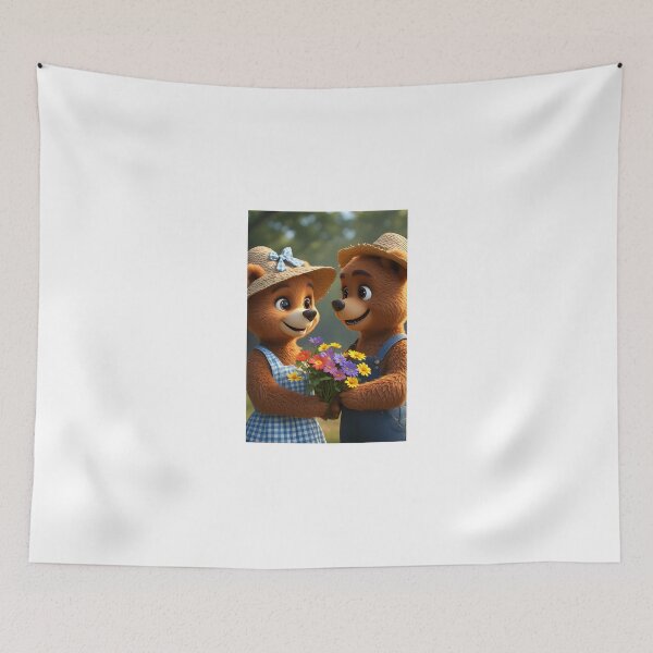 Item preview, Teddy Bears In Love designed and sold by Small-Cute-Bear.