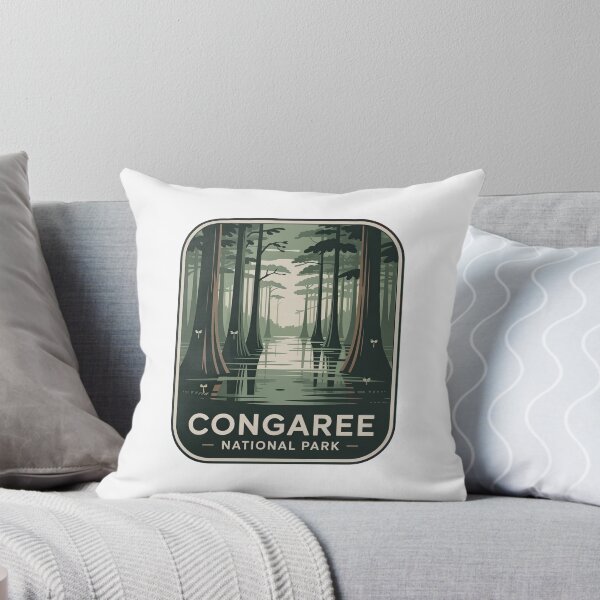 Item preview, Congaree National Park Vintage Travel Badge designed and sold by Teelogic.