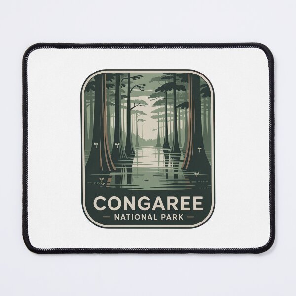 Item preview, Congaree National Park Vintage Travel Badge designed and sold by Teelogic.
