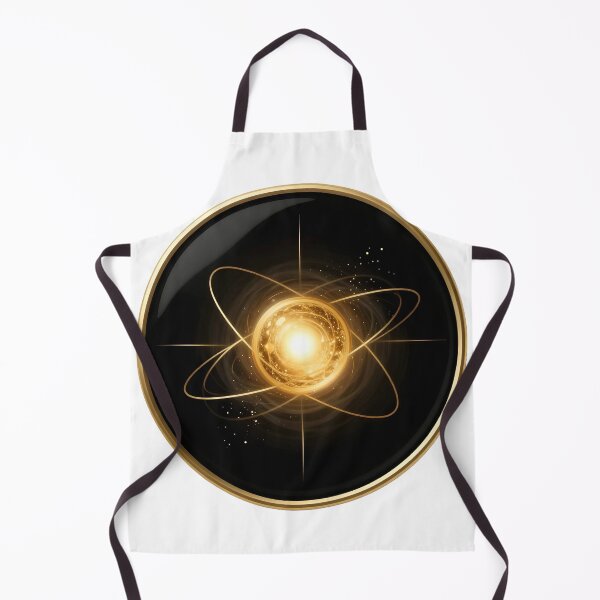 Item preview, Dark Matter | Luxury Cosmic Science Symbol | Golden Space Energy Icon designed and sold by simaso.