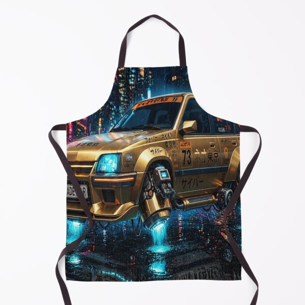 Item preview, Sci-Fi Cybernetic gold futuristic car designed and sold by JMAVILA ART.