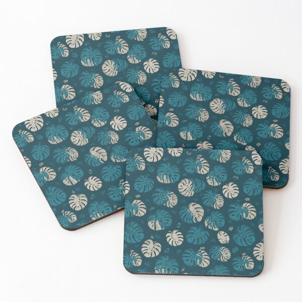 Item preview, Blue Leaves Pattern For Summer designed and sold by DemureArtsy.