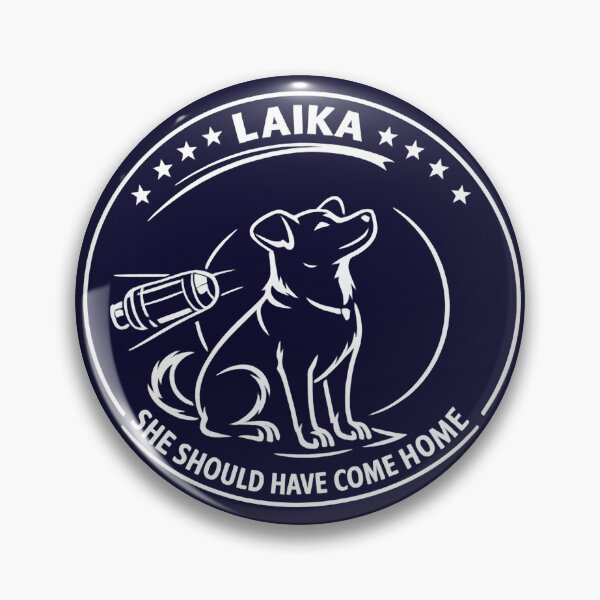 Item preview, Honoring Laika: The Heartbreaking Legacy of the First Living Being in Space - Advocate for Animal Rights! designed and sold by Pawethic Prints Studio.