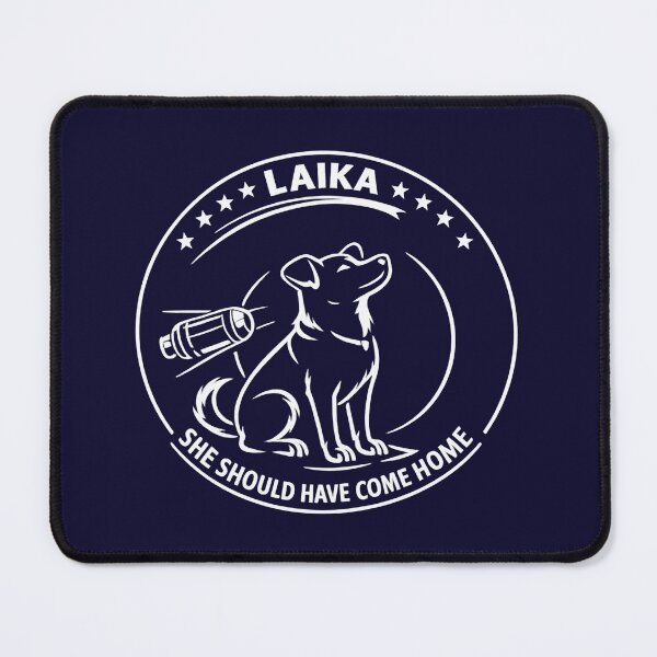 Item preview, Honoring Laika: The Heartbreaking Legacy of the First Living Being in Space - Advocate for Animal Rights! designed and sold by Pawethic Prints Studio.