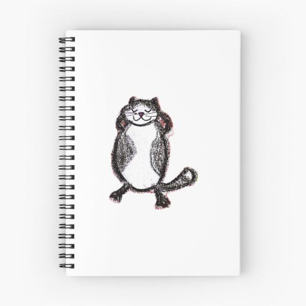 Item preview, Tuxedo Cat lying down  designed and sold by MagicYana.
