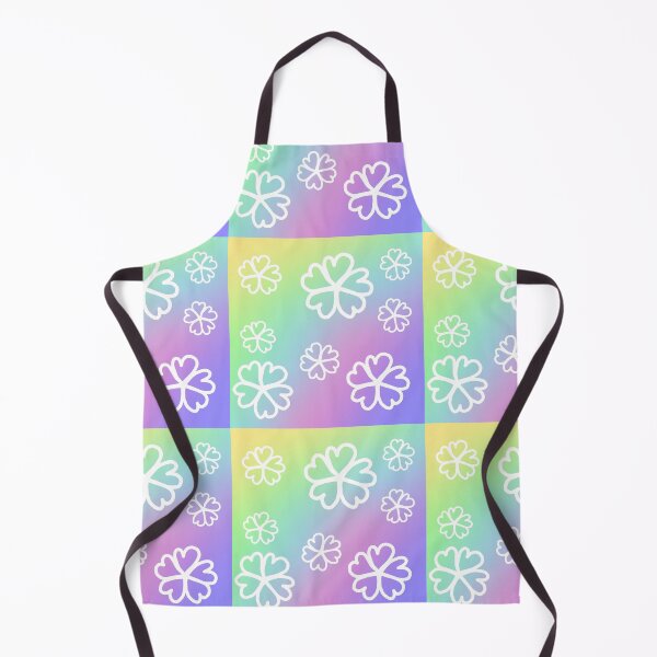 Item preview, Rainbow clover Flower Seamless/ Soft Dreamy Art  designed and sold by RuwaDesignArt.