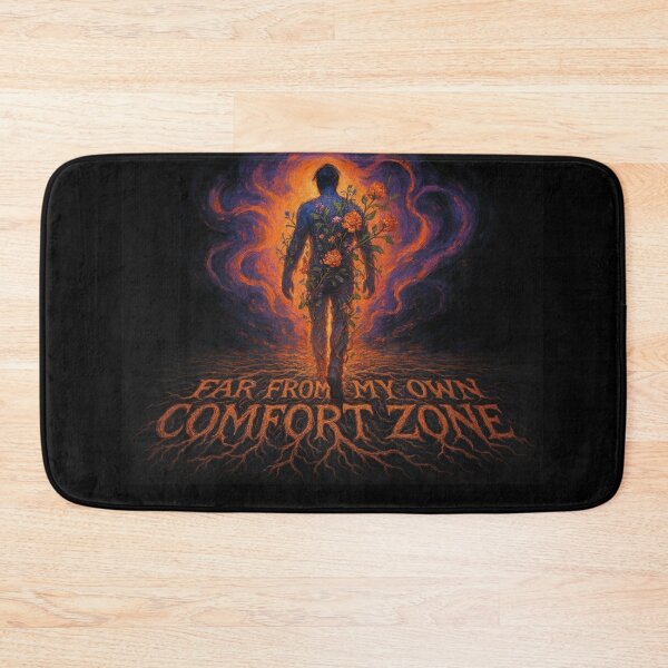 Item preview, Far From My Own Comfort Zone - Neon Rebirth designed and sold by AcosDesign.