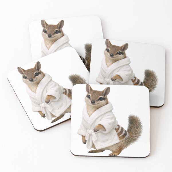Item preview, Relaxing Bathrobe Numbat designed and sold by Sillytoe.