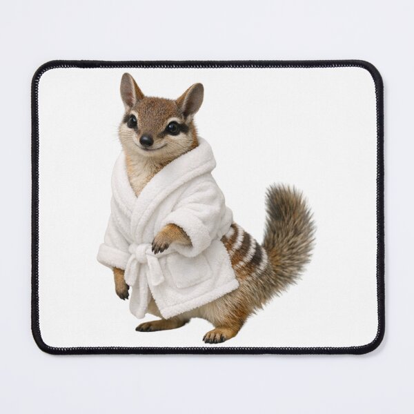 Item preview, Relaxing Bathrobe Numbat designed and sold by Sillytoe.