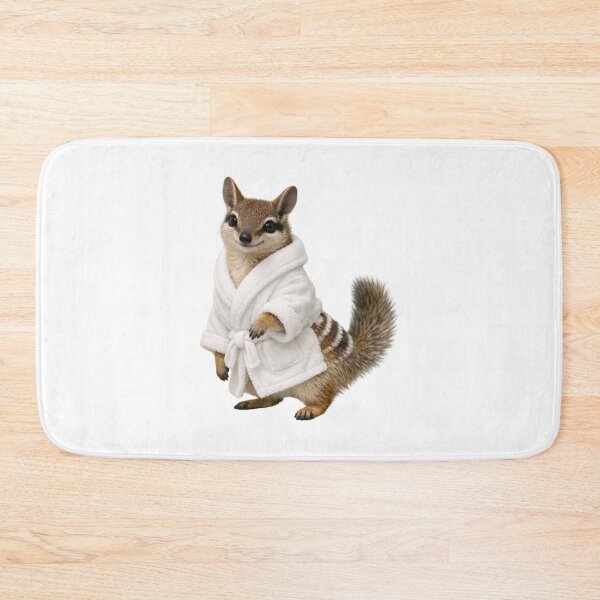 Item preview, Relaxing Bathrobe Numbat designed and sold by Sillytoe.