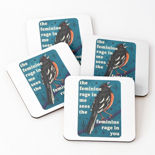 Item preview, The Feminine Rage in Me Sees the Feminine Rage in You Bird Vintage designed and sold by CoquetteGoose.