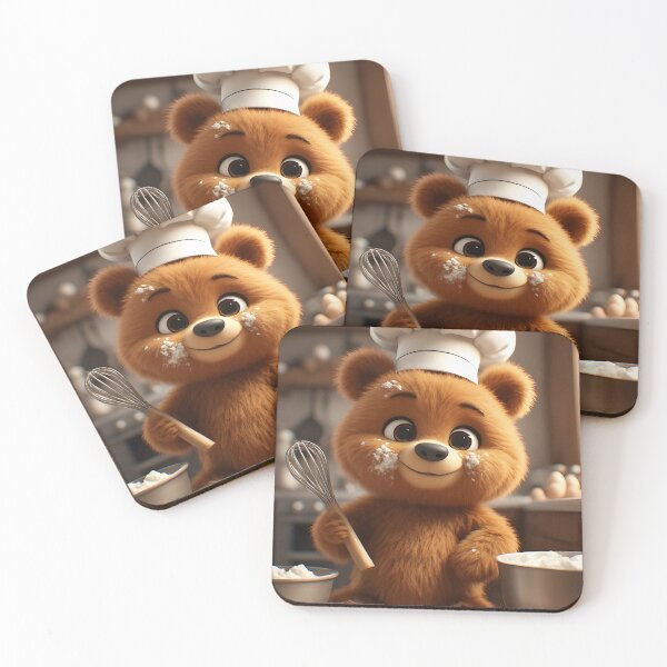 Item preview, Teddy, el cocinero prodigio designed and sold by Small-Cute-Bear.