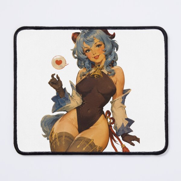 Item preview, Cococabra Pin-Up | Retro Genshin Impact Anime Vintage Illustration designed and sold by Cosplayvintage.