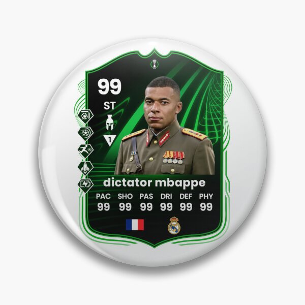 Item preview, mbappe dictator designed and sold by BlockyBeasts.