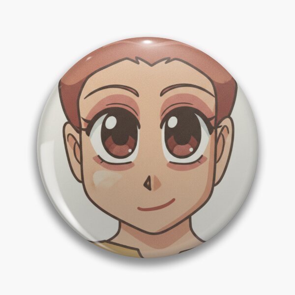 Item preview, Retro Anime Girl Brown Eyes Illustration designed and sold by KaleChub.