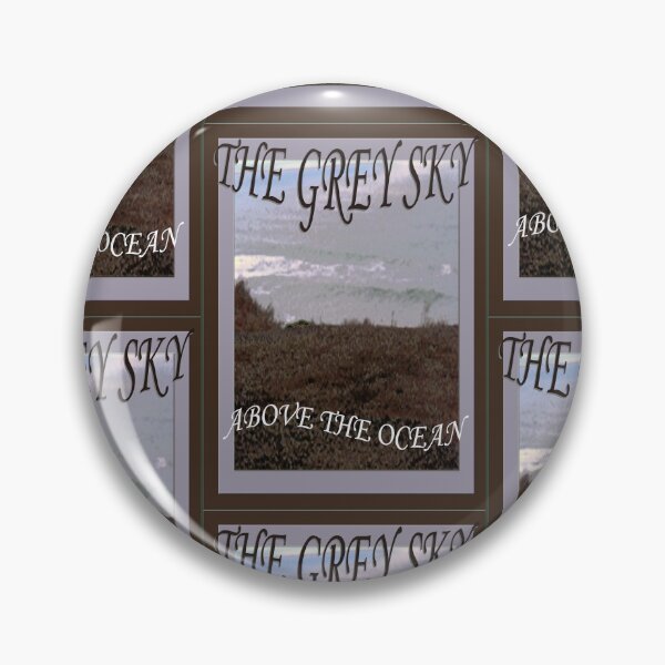 Item preview, "THE GREY SKY ABOVE THE OCEAN" LANDSCAPE no.8 designed and sold by VAVibrationArt.