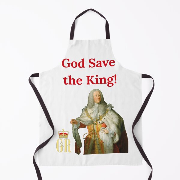Item preview, God Save the King GR - II designed and sold by HistoryGeekShop.