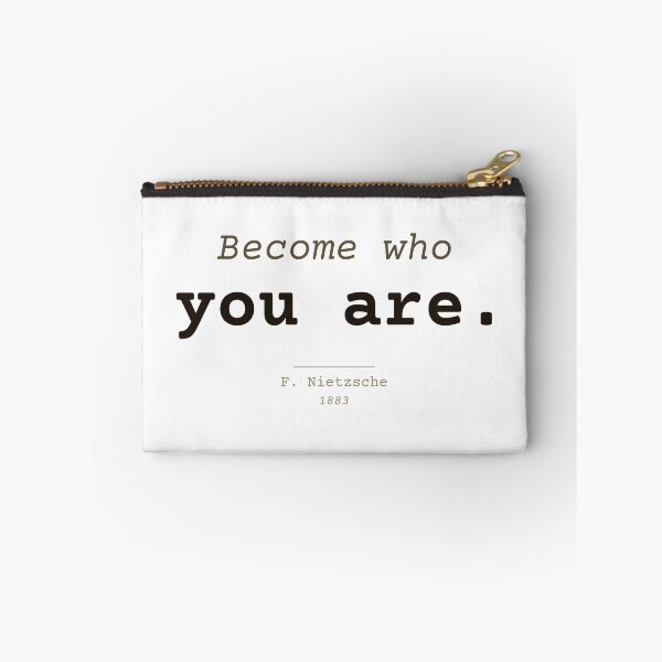 Item preview, Become who you are. Nietzsche, minimalist. Clear English. designed and sold by Will-to-Power.