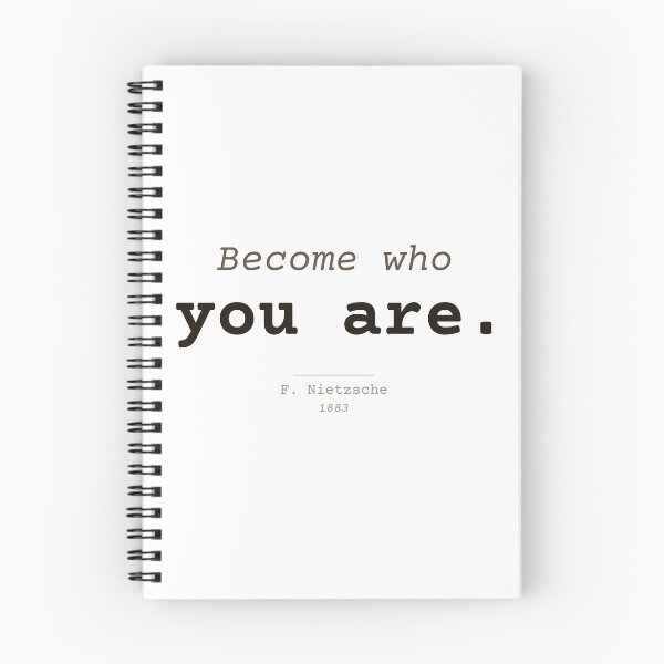Item preview, Become who you are. Nietzsche, minimalist. Clear English. designed and sold by Will-to-Power.