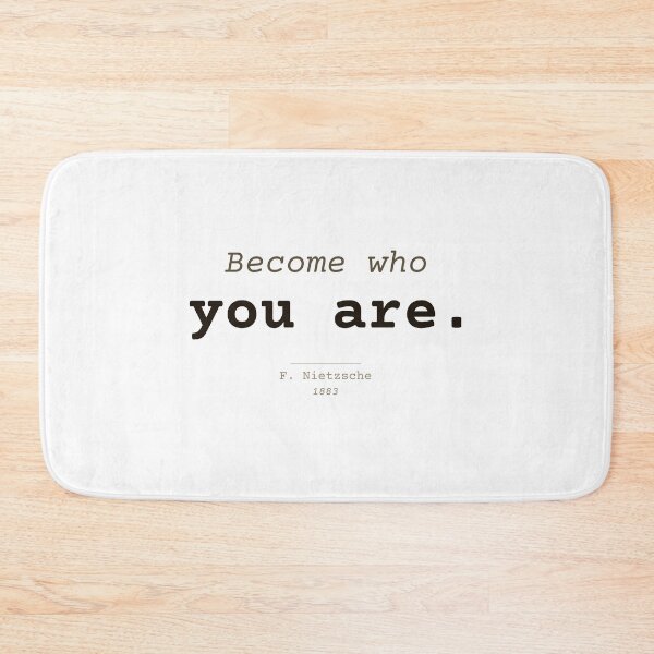 Item preview, Become who you are. Nietzsche, minimalist. Clear English. designed and sold by Will-to-Power.
